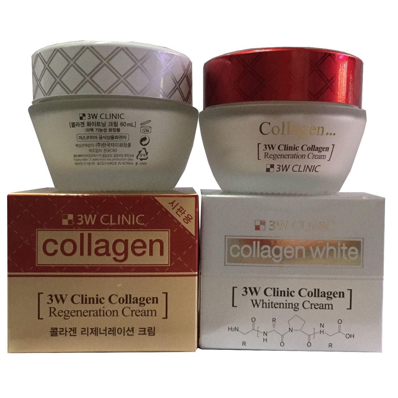 Kem Dưỡng Trắng Da 3W Clinic Collagen Hàn Quốc