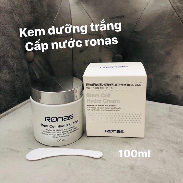 Kem dưỡng tế bào gốc Ronas Stem Cell Hydro Cream 100ml