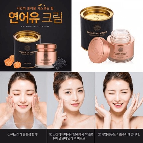 Kem Dưỡng Da Cá Hồi Cre8skin Salmon Oil Cream Hàn Quốc