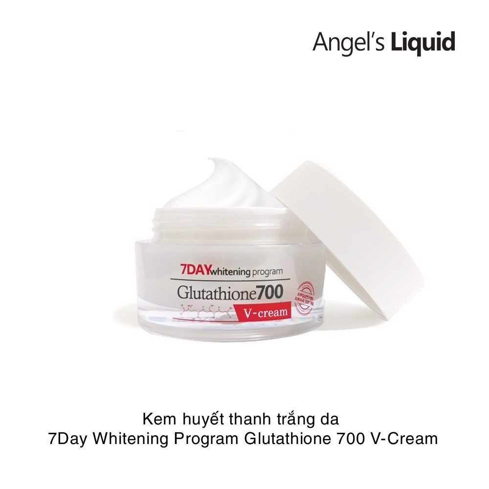Kem dưỡng trắng 7day Whitening Program Glutathione 700 Cream 50ml