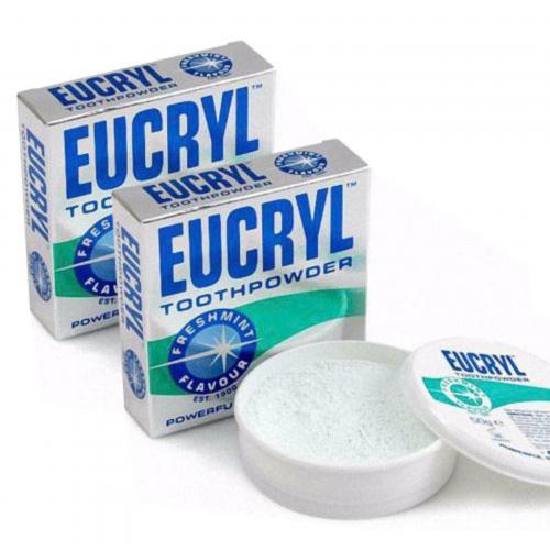 Bột Tẩy Trắng Răng Eucryl Tooth Powder