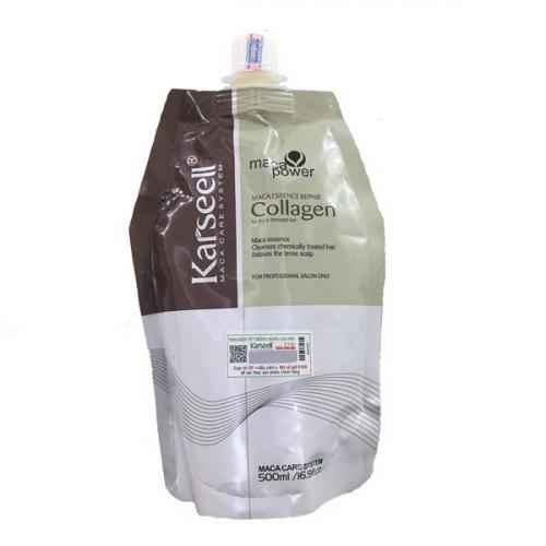 Kem ủ tóc, dưỡng tóc mềm mượt Collagen Karseell Maca 500ml