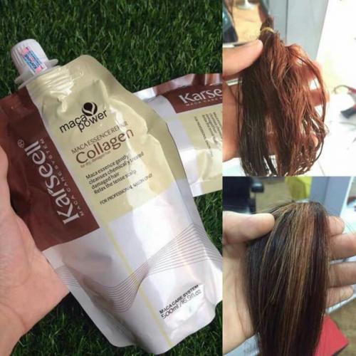Kem ủ tóc, dưỡng tóc mềm mượt Collagen Karseell Maca 500ml