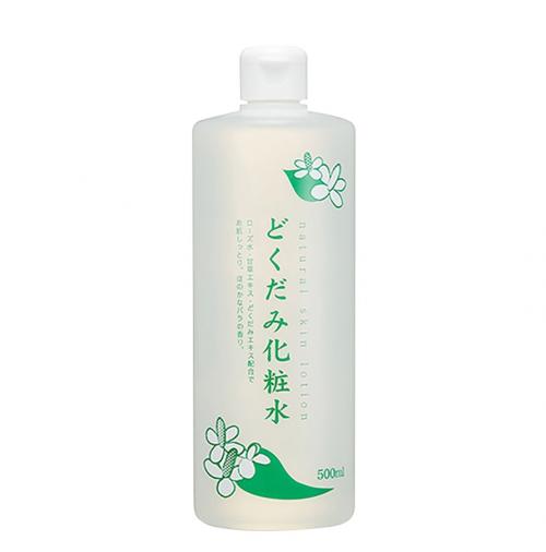 Nước hoa hồng diếp cá Dokudami Natural Skin Lotion Nhật 500ml